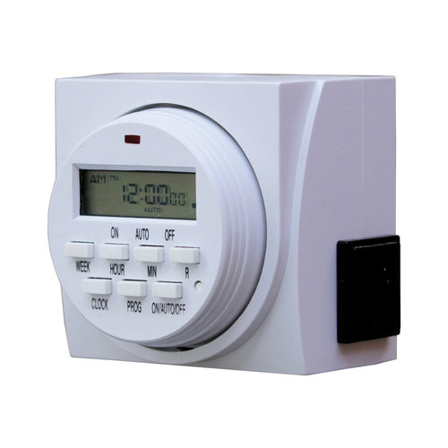 fantech® FTD Series 49792 7 Day Programmable Digital Timer, 120 V, 15 A, Wall Installation/Mounting
