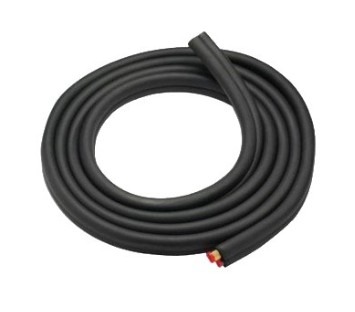 Linesets, Inc DL06100830KX Plain End Line Set, 1/2 in Insulation, 3/8 in Liquid Line, 5/8 in Suction Line, 30 ft L