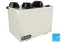 fantech® 100H Flex Heat Recovery Ventilator, 64 to 104 cfm, 3-Speed, 5 in Duct, ENERGY STAR Certified