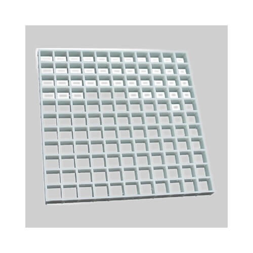 DiversiTech® 650-300 Egg-Crate Panel, 2 ft x 2 ft x 1/2 in