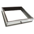 Rheem® RXHF-21 External Filter Rack, 20 x 20 in Filter, 3-5/8 in H, 21 in W, 21 in D, Metal