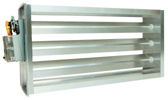 EWC® 16X10ND Automatic Zone Damper, 16 in x 10 in, Rectangular, 3-Wire Power Open / Power Close