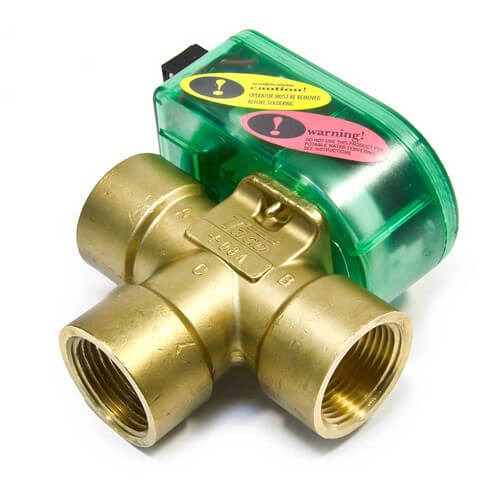 Taco Comfort Solutions® I075C3R-1 3-Way Outdoor Reset Mixing Valve, 3/4 in Sweat, 24V, Outdoor and Supply Sensors Included