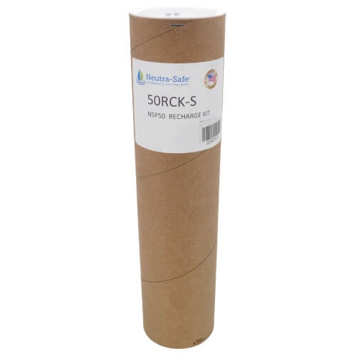 Neutra-Safe® 50RCK-S Recharge Kit With Media Filled Sack
