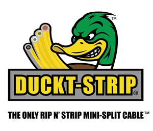 DUCKT-STRIP® DSU-250 Universal Ductless Mini Split Cable, 14/3 (14/2 with Ground)