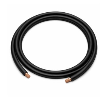 LS0038050S12CS Refrigerant Line, 3/8 in x 50 ft Bulk Roll, 1/2 in UV-Coated Insulation, Plain End
