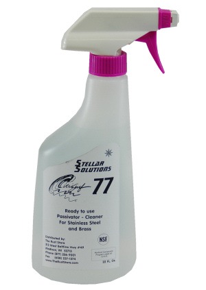 CitriSurf® CITRISURF77 Stainless Steel Cleaner, Liquid, 22 oz, Trigger Sprayer Bottle