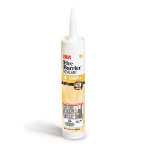3M™ 051115-16557 Fire Barrier Sealant, Yellow, 10.1 fl-oz, Cartridge, Paintable: Yes