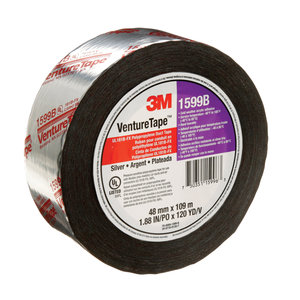 3M™ VentureClad™ 750351-50008 Reflective Tape, 2.83 in W, 60.14 yd L, 6.5 mil Thick, BOPP, 20 lb/in Tensile Strength