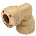 ZoomLock® 777112 90 deg Elbow, 1/2 in, HNBR Seal, Flame-Free Refrigerant Fitting, 40 per Case