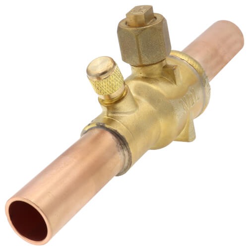 RLS® 3791141400111 Press Ball Valve with Service Port, 7/8 in, 30 per Box
