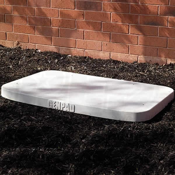 Generac® GENPAD™ 10000007852 Composite Cement Pad, 3 in H, 54 in W, 31 in D