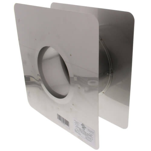 Z-Flex® 2SVWT05 Wall Thimble, 5 in, Stainless Steel, For Use With: Z-Vent® Single Wall AL 29-4C® Special Gas Vents