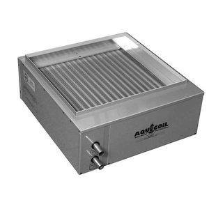 AQUECOIL™ HHU-LR-1 Hydronic Heating Unit, 22250 to 32750 Btu/hr BTU, 400 to 800 scfm, 145 psi Max Working Pressure