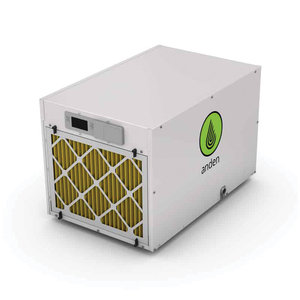 Anden A210V1 Dehumidifier, Moisture Removal Capacity: 210 ppd, 208-240 V, R-410A Refrigerant, 1 ph, 525 cfm, 11 MERV