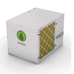 Anden A320V1 Dehumidifier, Moisture Removal Capacity: 295 ppd, 208-240 V, R-410A Refrigerant, 1 ph, 830 cfm, 11 MERV