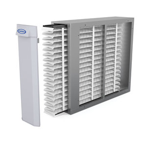 Aprilaire® 1210 Whole-House Air Purifier, 20 x 25 in Filter, 11 MERV, 22.167 in H, 6-3/4 in W, 27-3/8 in D