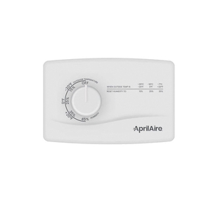 Aprilaire® 4655 2-Wire Manual Humidistat, 3-3/8 in H, 1-15/16 in W, 5-1/8 in D, Plastic