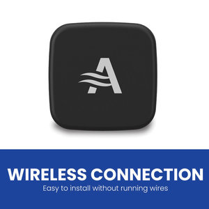 Aprilaire® Z10ODT Wireless Outdoor Temperature and Humidity Sensor, Battery, 2.16 in H, 2.16 in W, 0.74 in D, Plastic