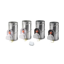 Aprilaire® 4522 Whole House/Localized Convertible Basement Installation Kit For Dehumidifiers With Transformer And Four 8 In Dampers