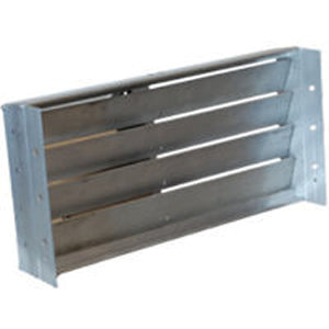 Arzel® RegiDamper® REG-4X12 Damper, Rectangular Duct, For Duct Size: 4 x 12 in, 11-13/16 in L, 3-13/16 in W