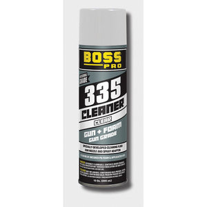 BOSS® by Soudal 142905 Gun Foam Cleaner, Liquid, 12 oz, Aerosol Can, Clear, Acetone Odor / Scent,-20 deg C Flash Point