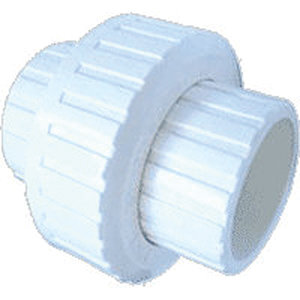 BRAMEC® 16271 Union With Buna O-Ring, Schedule/Class: SCH 40, 3/4 in x 3/4 in, Slip x Slip, PVC, White