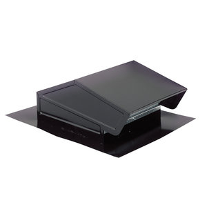 Broan-NuTone® 634 Roof Cap With Backdraft Damper and Bird Screen, For Duct Size: 3-1/4 x 10 in, 18-3/4 in L