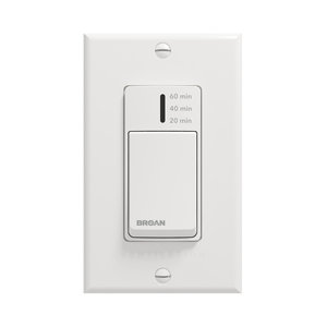 Broan-NuTone® VBATHW Low Voltage Boost Override Wall Control
