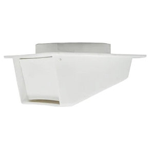 Builders Best® PEV620 Series 111804 Eave Vent, 5-3/4 in H, 5-3/4 in W, 2-1/2 in D, For Duct Size: 4 in, Polypropylene