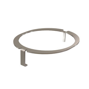 Centrotherm InnoFlue IANS04 Connector Ring, For Duct Size: 4 in, 5.3 in OD, 5.3 in L, 4.7 in W, 1.3 in D