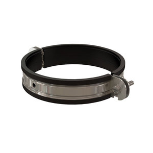 Centrotherm InnoFlue IASCM04 Support Clamp With 3/8 in Nut, For Duct Size: 4 in, 5.3 in OD, 6.3 in L, 5.1 in W