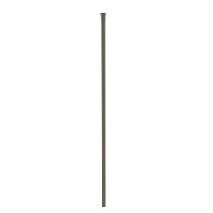 Centrotherm InnoFlue ISVL0210 Single Wall Vent Length Pipe, 124.3 in L, 3 in OD, 120 in L Effective Length, Gray