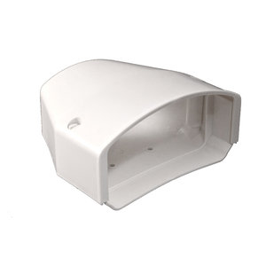 Cover Guard 3CGEND End Cap, White, 3 in