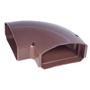 Cover Guard CG90B 90 deg Elbow, Brown, 4-1/2 in