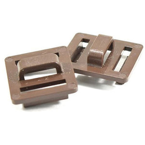 Cover Guard CGCLPB Duct Clip, 4-1/2 in, Brown
