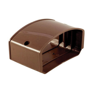 Cover Guard CGCUPB Coupler, Brown, 4-1/2 in