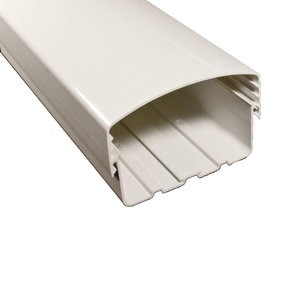 Cover Guard CGDUC Line Duct, White, 4-1/2 in