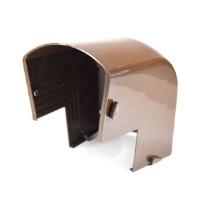 Cover Guard CGEXT90BE 90 deg External Elbow, Brown, 4-1/2 in