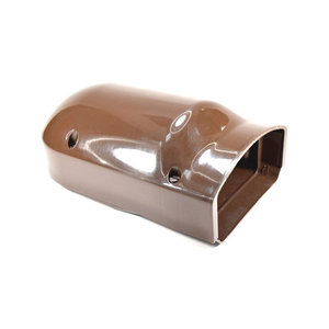 Cover Guard CGINLTBE Wall Inlet, Brown, 4-1/2 in