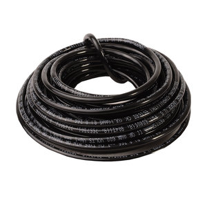 Devco 6333B Hook Up Wire, 14 AWG Wire, 48 ft L, Stranded, 600 V, Nylon Jacket, Black Jacket