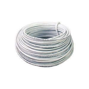 Devco 6334W Hook Up Wire, 12 AWG Wire, 48 ft L, Stranded, 600 V, Nylon Jacket, White Jacket