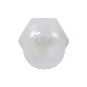 Devco 701-002 Adapter, 1/2 in x 3/4 in, Barbed x MIPT, Material Construction: Nylon, White