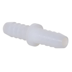 Devco 701-032 Hose Mender, 3/8 in x 3/8 in, Barbed x Barbed, Material Construction: Nylon, White