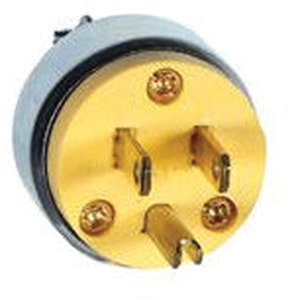 Devco ED2867 Armored Plug, 125 V, 15 A, 1/4 to 5/8 in Dia Cord