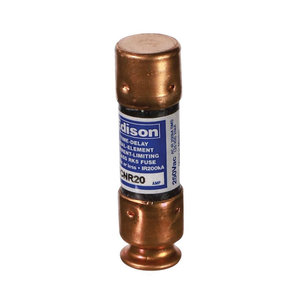 Devco ED-CR20 Dual Element Fuse, 20 A, 250 V, Class RK-5, 200 kA Interrupt