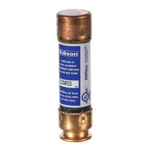 Devco ED-CR35 Dual Element Fuse, 35 A, 250 V, Class RK-5, 200 kA Interrupt