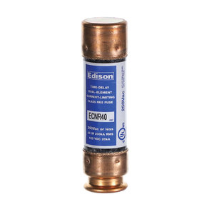 Devco ED-CR40 Dual Element Fuse, 40 A, 250 V, Class RK-5, 200 kA Interrupt