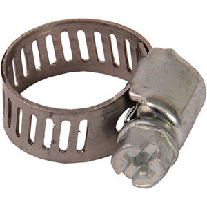 Devco HC6202 Hose Clamp, 5/8 in Ma, 1/4 in Min, Stainless Steel Band