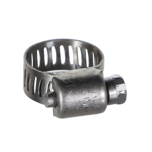 Devco HC6202 Hose Clamp, 5/8 in Ma, 1/4 in Min, Stainless Steel Band